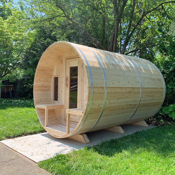 Leisurecraft Canadian Timber Tranquility Barrel Sauna