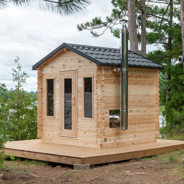 Leisurecraft Canadian Timber Georgian Cabin Sauna