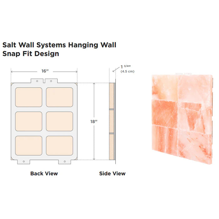 Himalayan Salt Wall Panels LED's